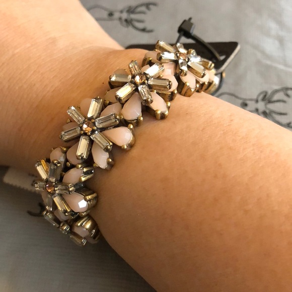 J. Crew Jewelry - J crew gemstone elastic bracelet J. Crew Jewelry - J crew gemstone elastic bracelet